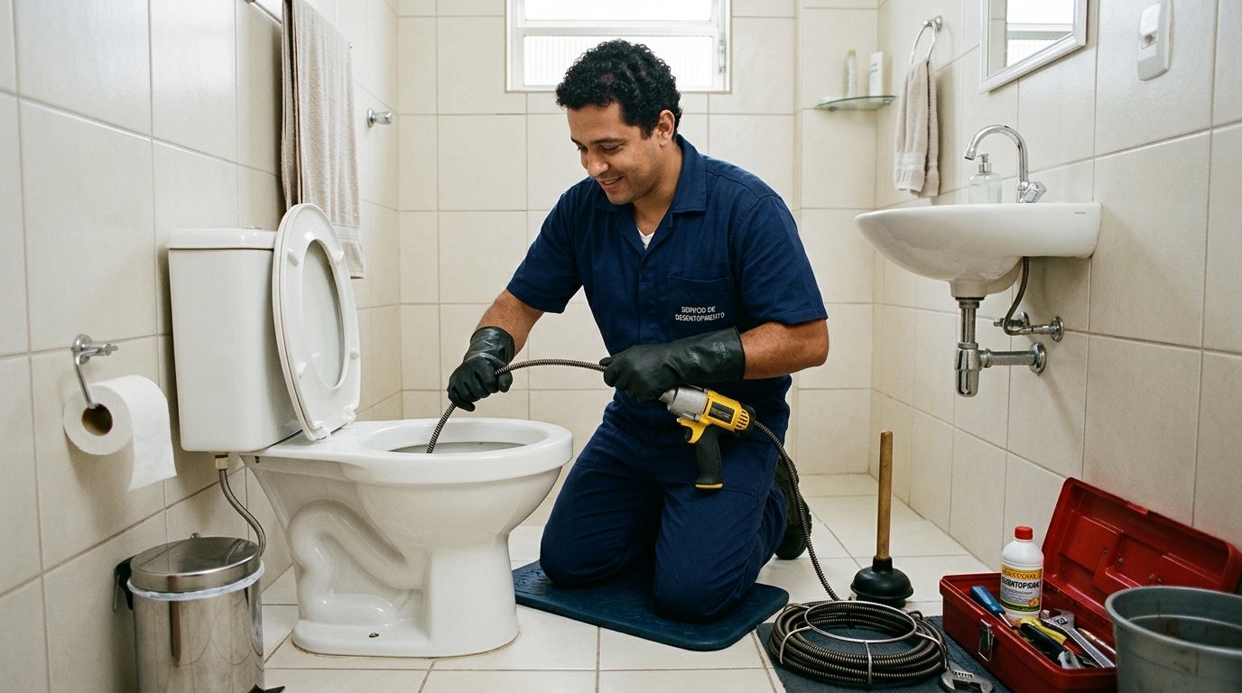 Atendimento em Vaso Sanitário em Maringá‑PR