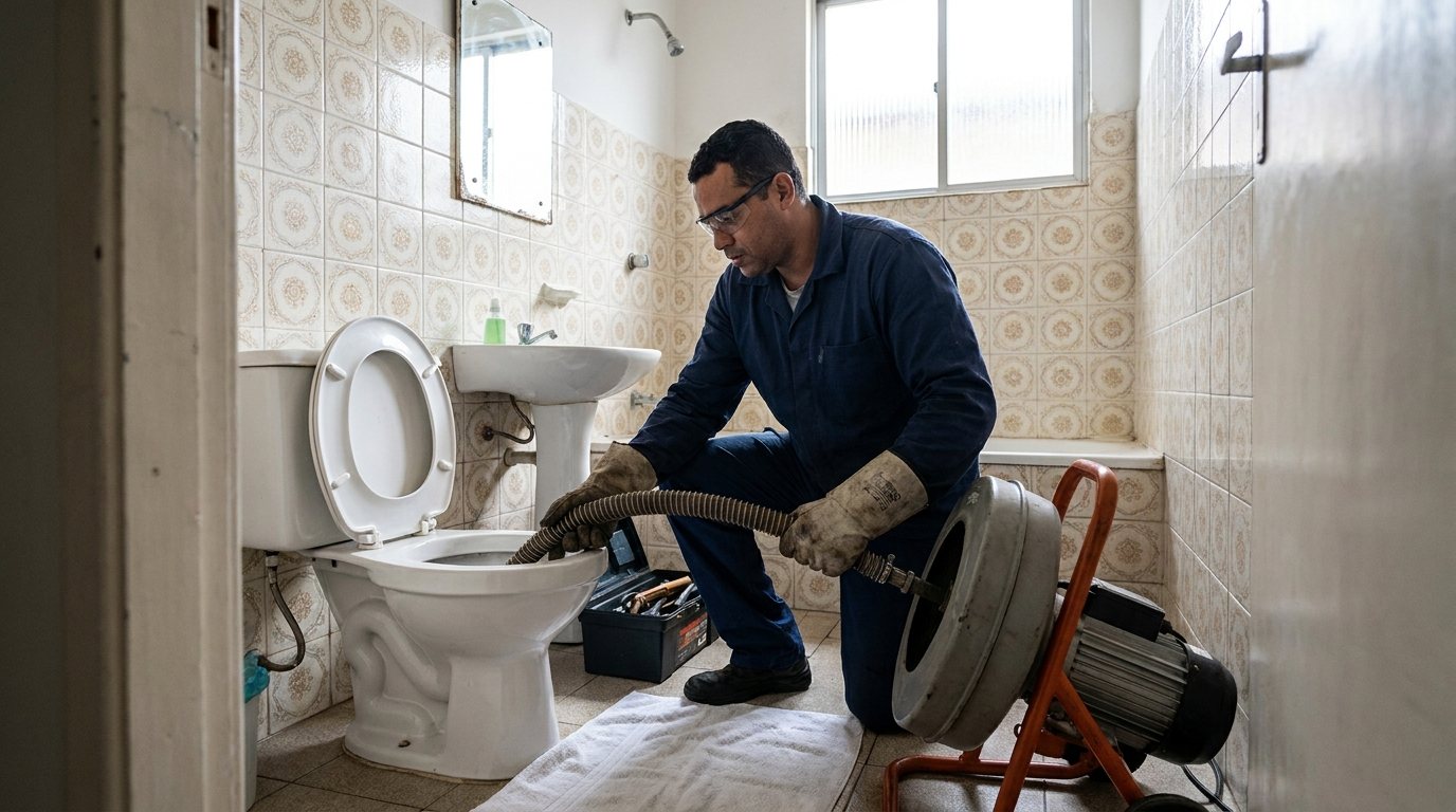 Atendimento em Vaso Sanitário em Maringá‑PR