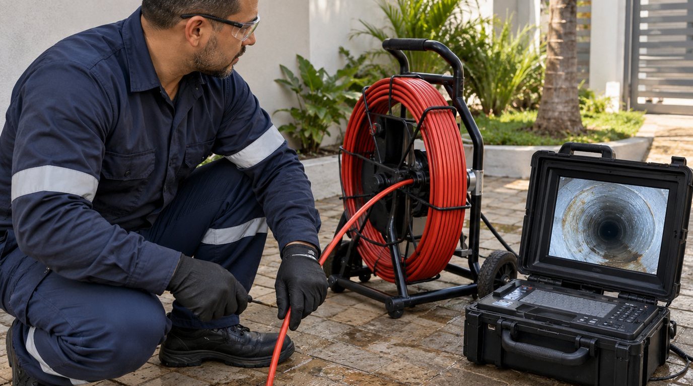 Inspeção de Esgoto com Câmera em Maringá‑PR