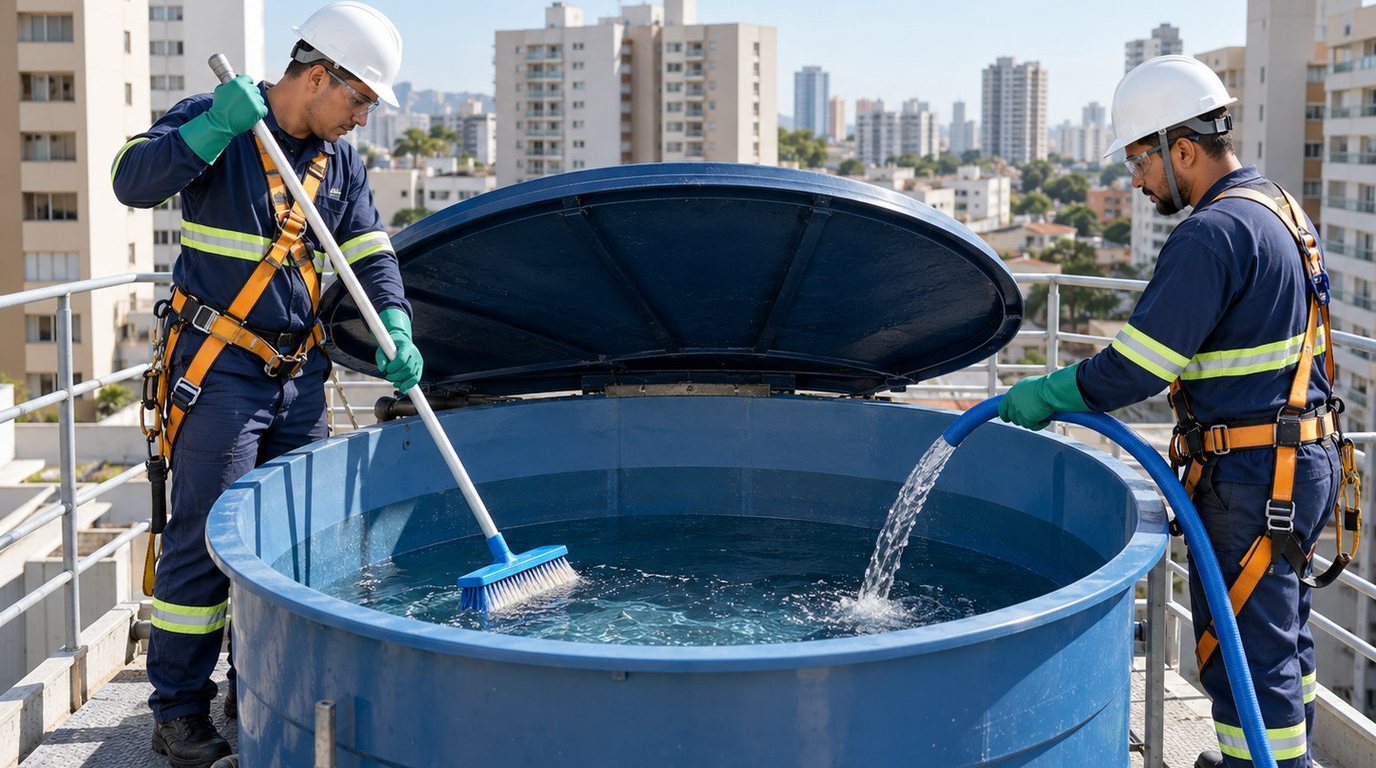 Reservatório de Condomínio em Maringá‑PR