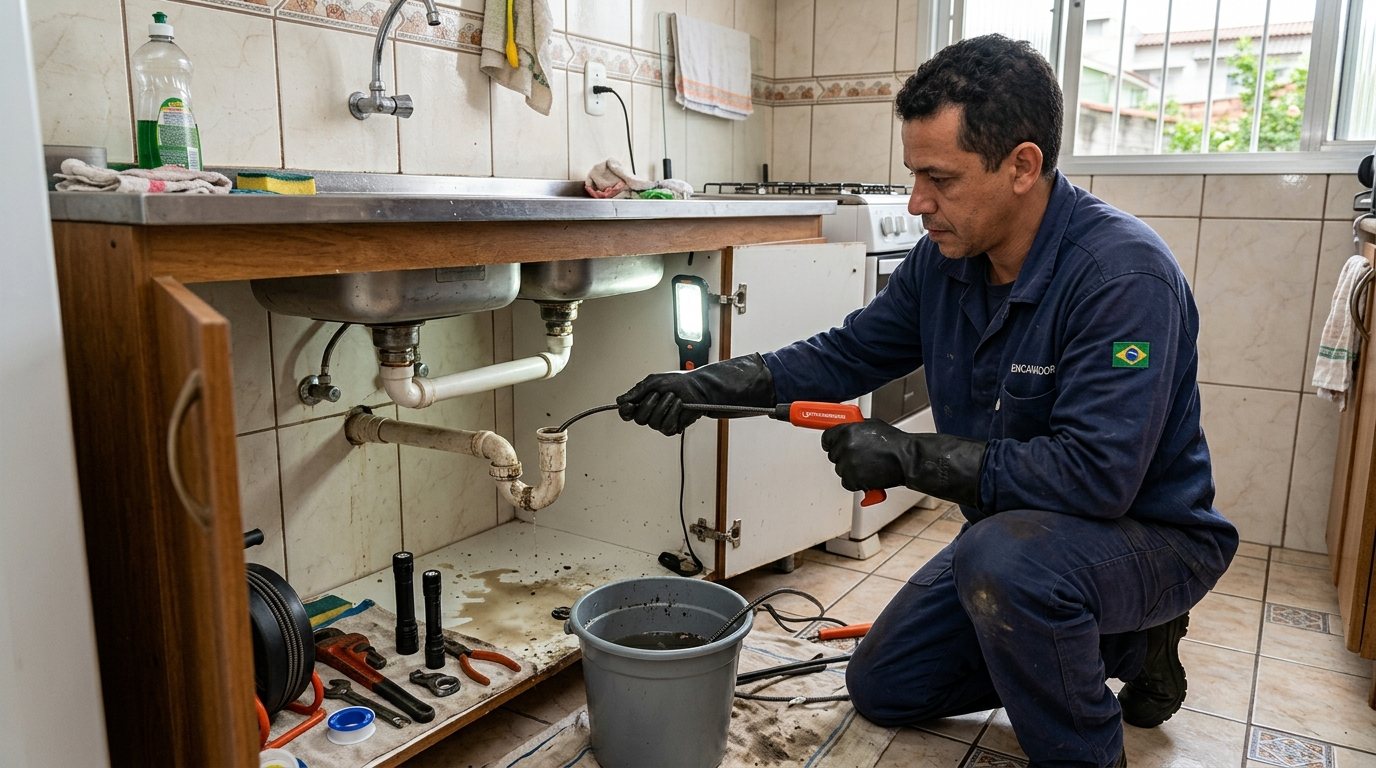 Troca de Flexíveis e Conexões em Maringá‑PR